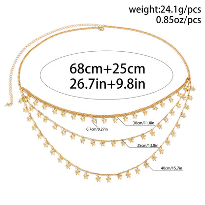 Fashion XINGX Waist Chain Butterfly Chain For Women