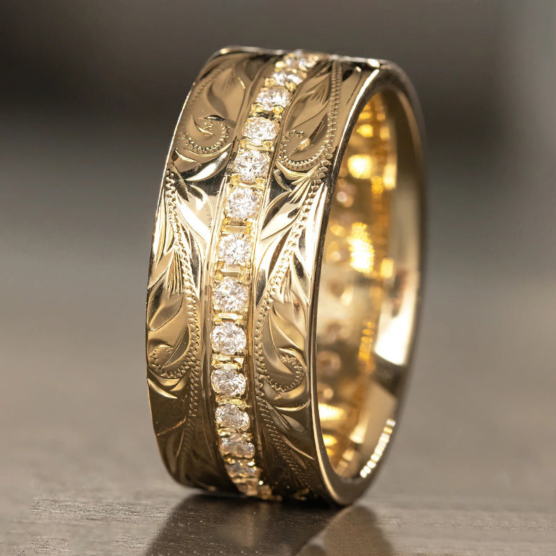 Cerulean Moon Ring