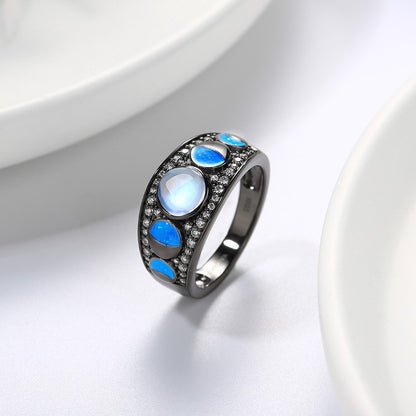 Heavenly Blue Jewel Loop