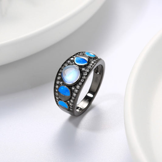 Heavenly Blue Jewel Loop