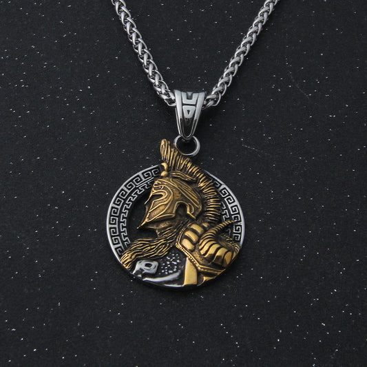 Spartan Sovereign Coin Pendant