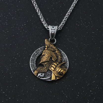 Spartan Sovereign Coin Pendant