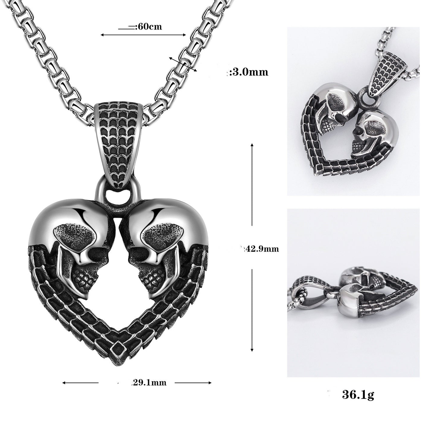 Mystic Twin Skull Harmony