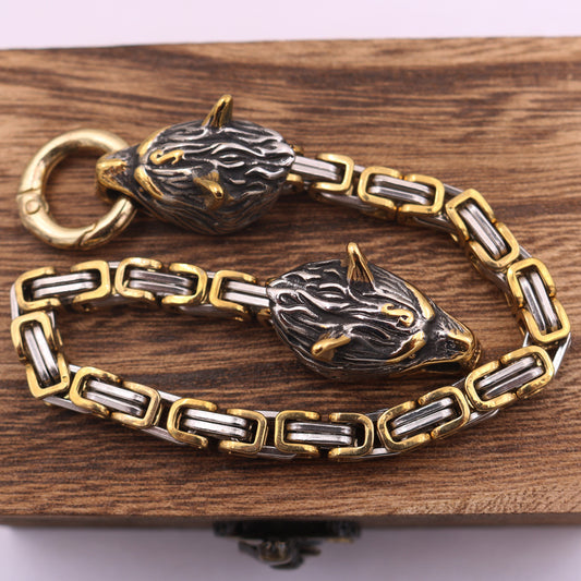 Celestial Canine Wolf Cuff