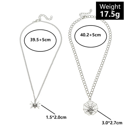 Women's Fashion Vintage Cobweb Cutout Necklace