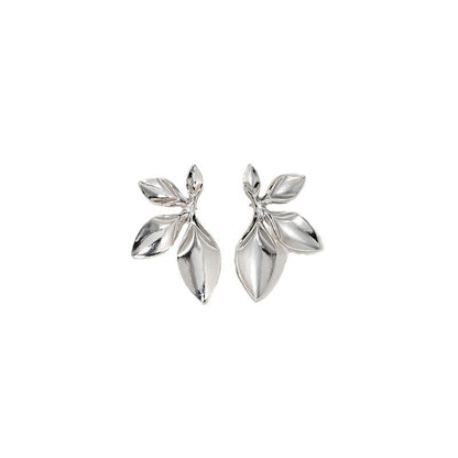 Irregular Metal Flower Women's Earrings