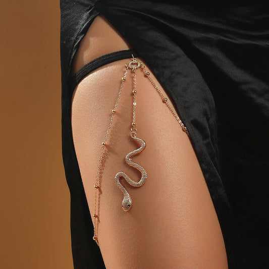 Bohemian Beaded Thigh Chain