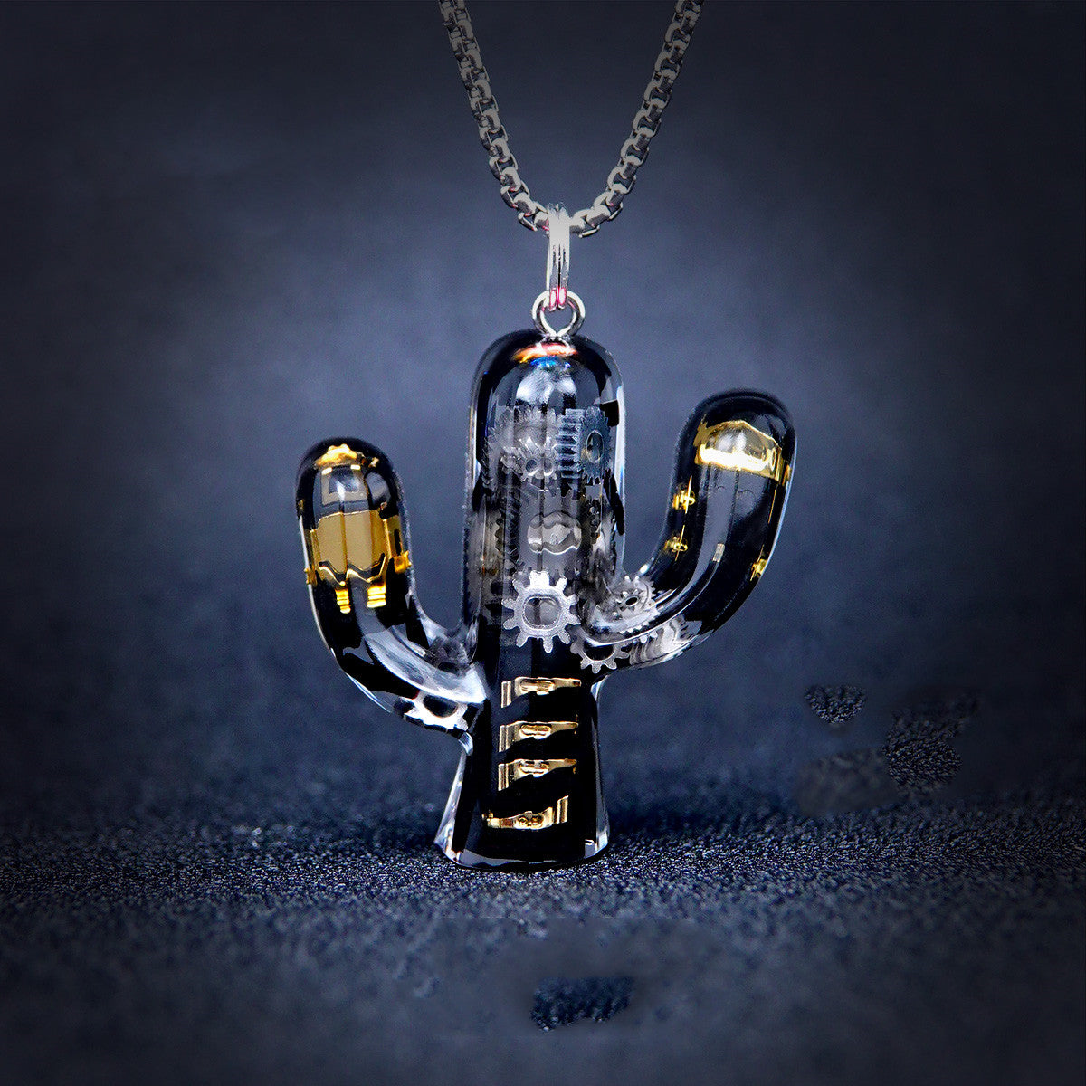 Trippy Cactus Charm